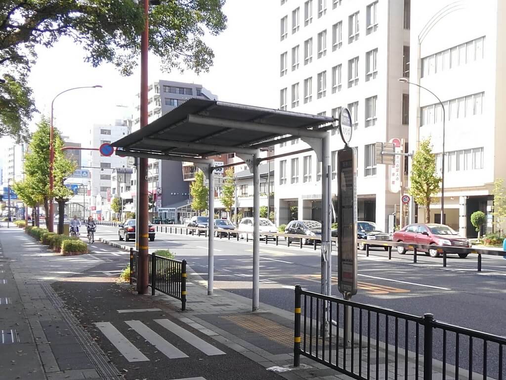 阪神バス停