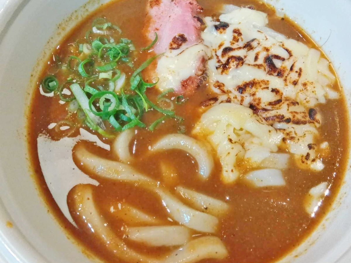 魂のカレーうどん