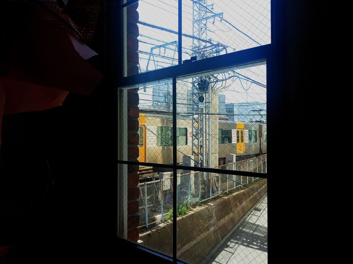 カウンター席からの景色